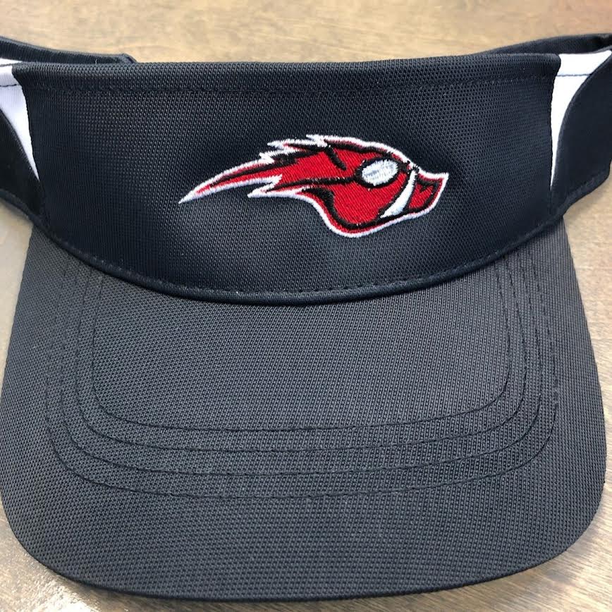 AquaHawgs Black Visor