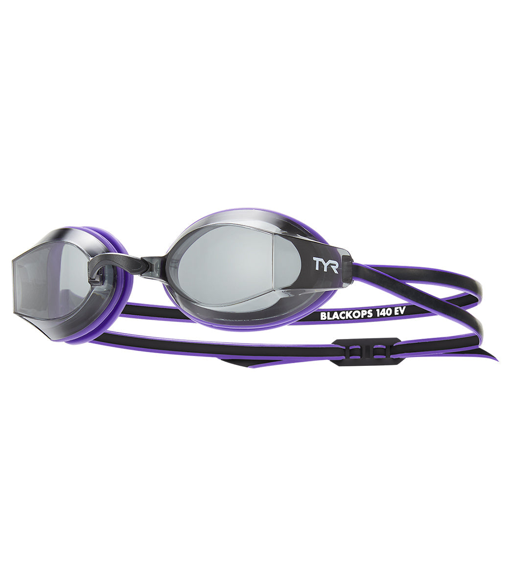 TYR Adults Black Ops 140 EV Mirrored Racing Goggles