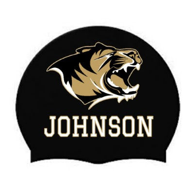 Wrinkle Free Silicone Swim Cap BHS Personalized