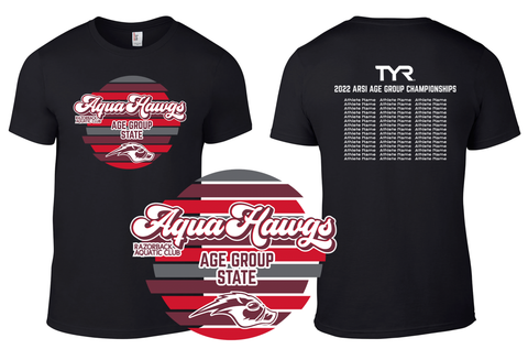 2022 Age Group State Championship Black Team T-shirt