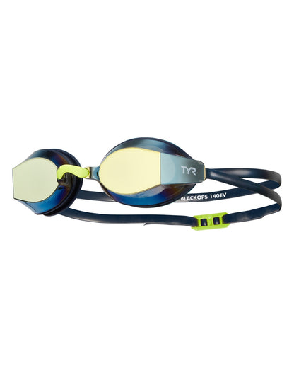 TYR Adults Black Ops 140 EV Mirrored Racing Goggles