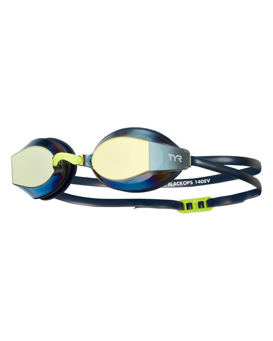 TYR Adults Black Ops 140 EV Mirrored Racing Goggles