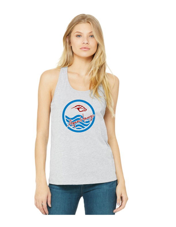 Pre-order Sale:  2023 Summer Fun AquaHawgs Team Women's Jersey Racerback Tank