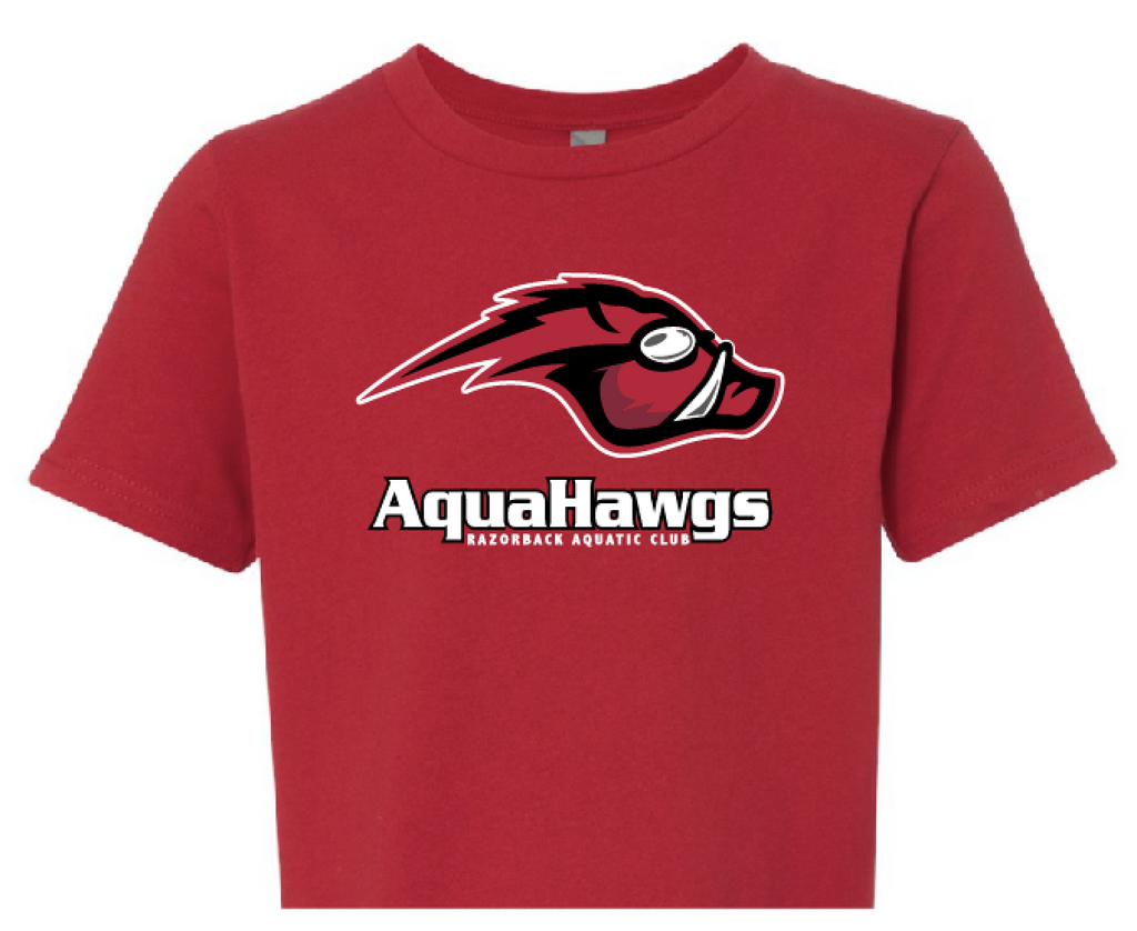 2020-2021 AquaHawgs Red Team T-shirt